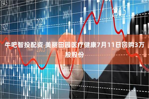 牛吧智投配资 美丽田园医疗健康7月11日回购3万股股份
